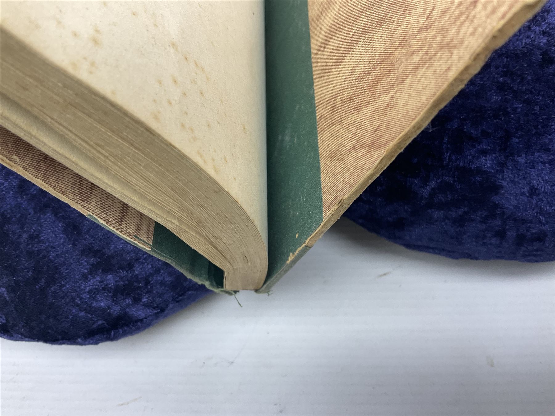 The Yorkshire Post Kriegie Edition. A 1945 book reproducing the exploits of Prisoners of War in Stalag Luft VI, with compliments letter from the publishers. Simulated wood paper covered card boards.