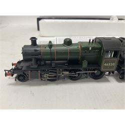 Bachmann ‘00’ gauge - three DCC ready locomotives comprising 32577 Ivatt Class 4 Mogul 2-6-0 locomotive no.43160 in BR black; 32828 Ivatt Class 2 2-6-0 locomotive no.46520 in BR green; 32951 Standard Class 4MT 2-6-0 locomotive no.76066 in BR black; in original boxes (3) 