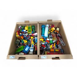 Collection of loose diecast vehicles including Dinky, Corgi, 
Matchbox, etc
