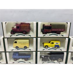 Fifty-nine Lledo Days Gone die-cast models, predominantly advertising/promotional vehicles; all boxed (59)