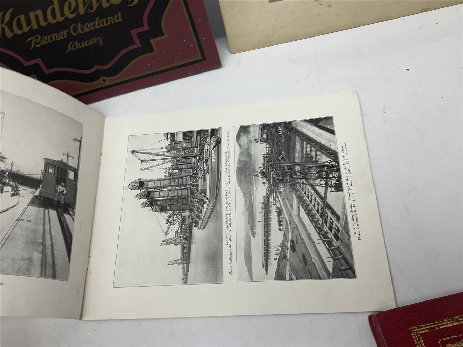 Two albums of cigarette cards, including Carreras Alice in Wonderland examples, together with vintage greetings cards, postcards, theatre stills, etc