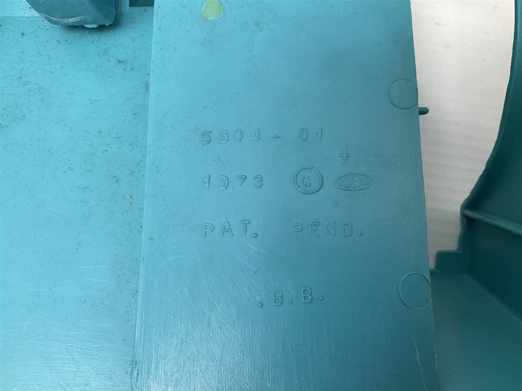 Ideal Derry Daring and Her Trick Cycle, with clothed figure on trick cycle and winder; in original illustrated box dated 1975