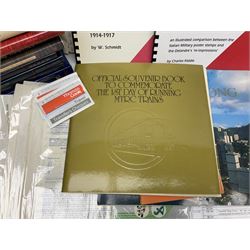 Reference books, ephemera and related items, including Hong Kong interest, Stamp reference materials etc