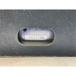 1950s Pye Type PE80 Cambridge International radio, W58cm H43cm D27cm, together with 1952 Pye Type P45 valve radio and 1940s Pye Type 15A radio (3)