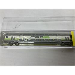 Trix Minitrix 'N' gauge - No.15846 Set mit 4 S-Bahn-Wagen/Epoch IV; boxed; and three other passenger coaches Nos.13003, 13006 & 15920; all boxed (4)
