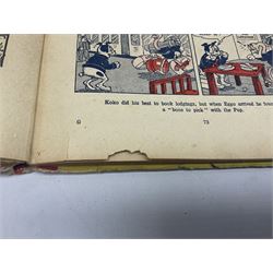 The Magic Beano Book Published 1950 by D.C. Thomson, 127 pages, pictorial card covers depicting Biffo painting the Beano bunch