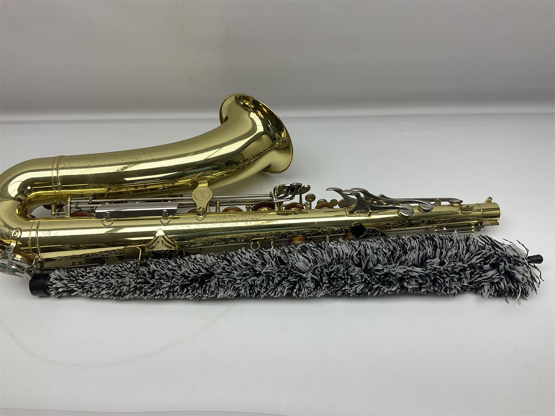 Yamaha YTS-23 tenor saxophone, serial no.021481; in fitted case with crook and accessories.