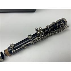 Buffet Crampon B12 five-piece clarinet, serial no.477273; in fitted case