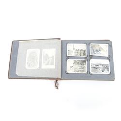 WWII photo album, 1941-1944 Views of Egypt and Palestine, including a photograph of Winston Churchill, P.O.W, tanks, aircraft etc  