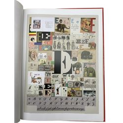 Peter Blake (British 1932-): 'An Alphabet', hardback signed to label on title page, containing a portfolio of reproduced prints from the alphabet series