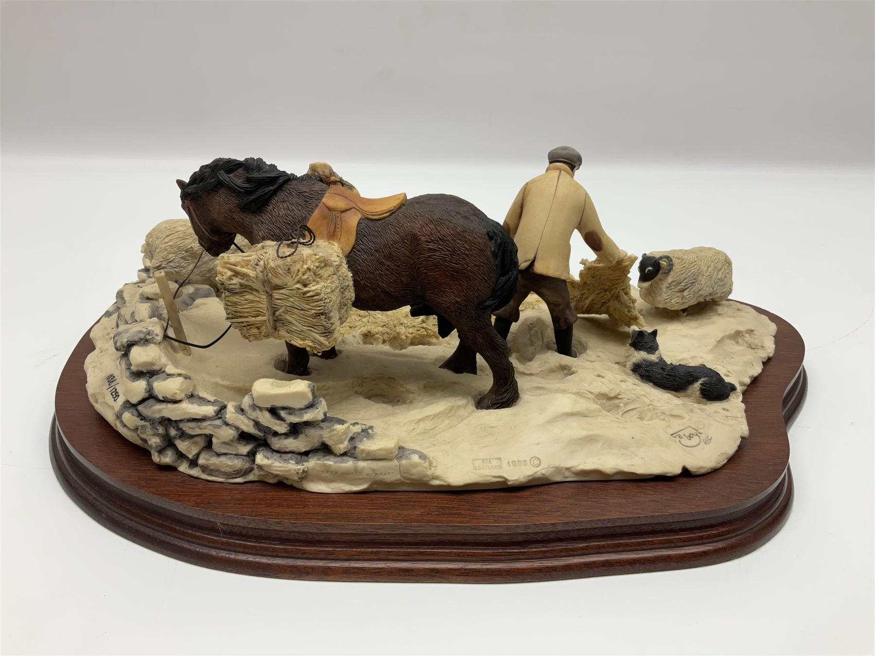 Border Fine Arts Winter Feeding | Antiques, Collectables, Ceramics