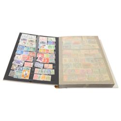 Great British and World stamps and postal history, including India, Gold Coast, Jamaica, Botswana, Malaya, Channel Islands, Brazil, Sweden, Czechoslovakia, Cyprus, Canada, etc, in various albums