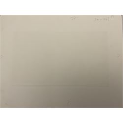 Mychael Barratt (Canadian 1961-): 'If Music be the Food of Love Play On', limited edition etching with hand-colouring signed titled and numbered 37/100, 16cm x 29cm