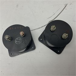 Collection of electrical testing equipment, to include The Automatic Coil Winder & Electrical Equipment Company Ltd Universal Avometer and Universal Avominor, Ross RE-177M ohm meter, British Physical Laboratories Universal Bridge model RS700, Weston Electrical Instrument Co model E665, RF Signal Generator Model RS600, Radar Cathode Ray Tube Tester Reactivator, etc