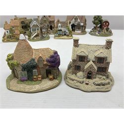 Twenty Lilliput Lanes, including The Right Note, Chatterbox Corner, Whistle Stop Gate, New Neighbours, Travellers Rest etc, all in original boxes