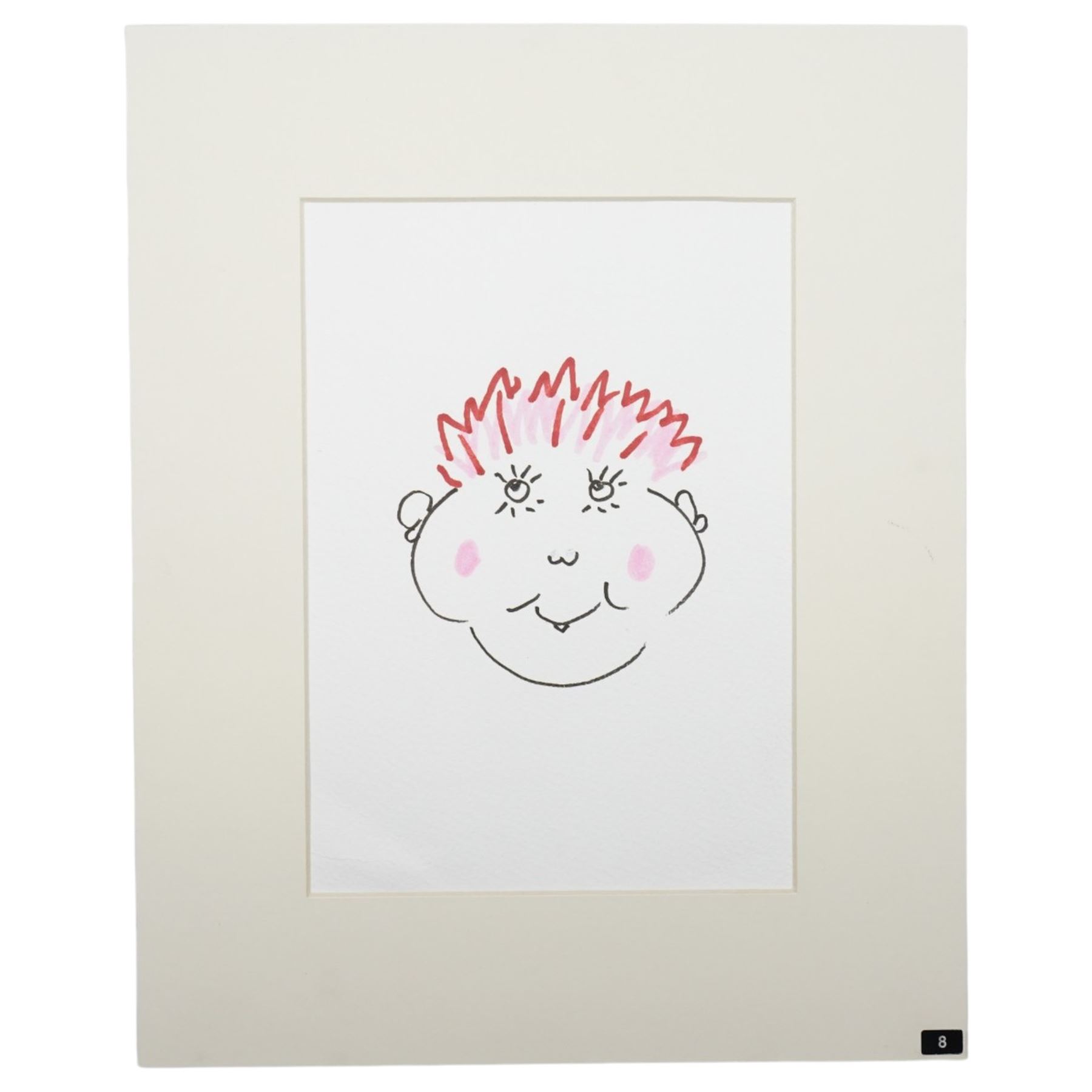 Prunella Scales (British 1932-2025): 'Clem - My Grandson', together with three further postcards by actors Timothy West, Valerie Rosser and Phillip Beck, mixed media variously titled and one dated July '07, mostly signed verso max 20.5cm x 14.5cm (5) (unframed)
Notes: Prunella Scales was a British actress best known for her role in Fawlty Towers. Scales was married to Timothy West, a prolific actor across stage and screen.