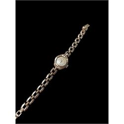 9ct gold cased Everite ladies manual win