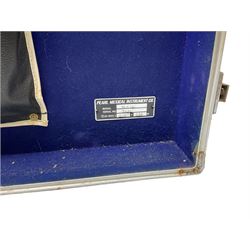 Pearl Musical Instruments Limited SS-101 amplifier No.7091 with integral flight case 48cm square
