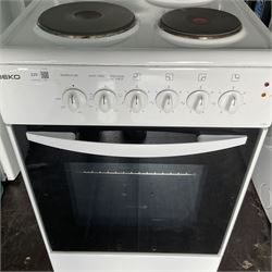 Beko S 502, electric cooker - THIS LOT IS TO BE COLLECTED BY APPOINTMENT FROM DUGGLEBY STORAGE, GREAT HILL, EASTFIELD, SCARBOROUGH, YO11 3TX