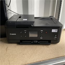 Canon TR7550 Printer and Fellowes DS1200Cs paper shredder  - THIS LOT IS TO BE COLLECTED BY APPOINTMENT FROM DUGGLEBY STORAGE, GREAT HILL, EASTFIELD, SCARBOROUGH, YO11 3TX