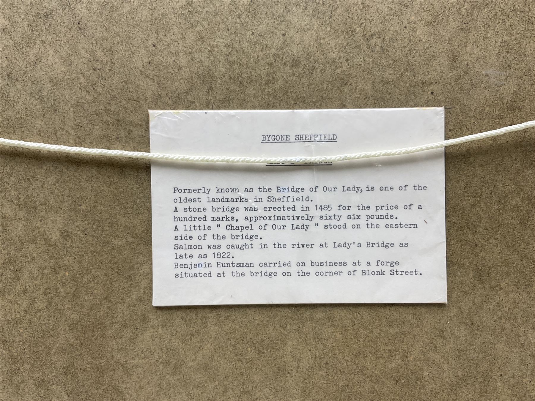 Laurence Scott (British fl. 1883-1898): 'Sheffield from Station Approach' and 'Lady's Bridge - 1890's', pair watercolours signed, titled on mount and labelled with artist note verso 21cm x 31cm; R J Swan (British 19th/20th Century): View Towards a Lighthouse, watercolour signed and dated 1938, 23cm x 34cm (2)