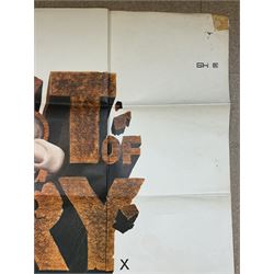 Bruce Lee 'Fists of Fury' original 1972 UK film poster