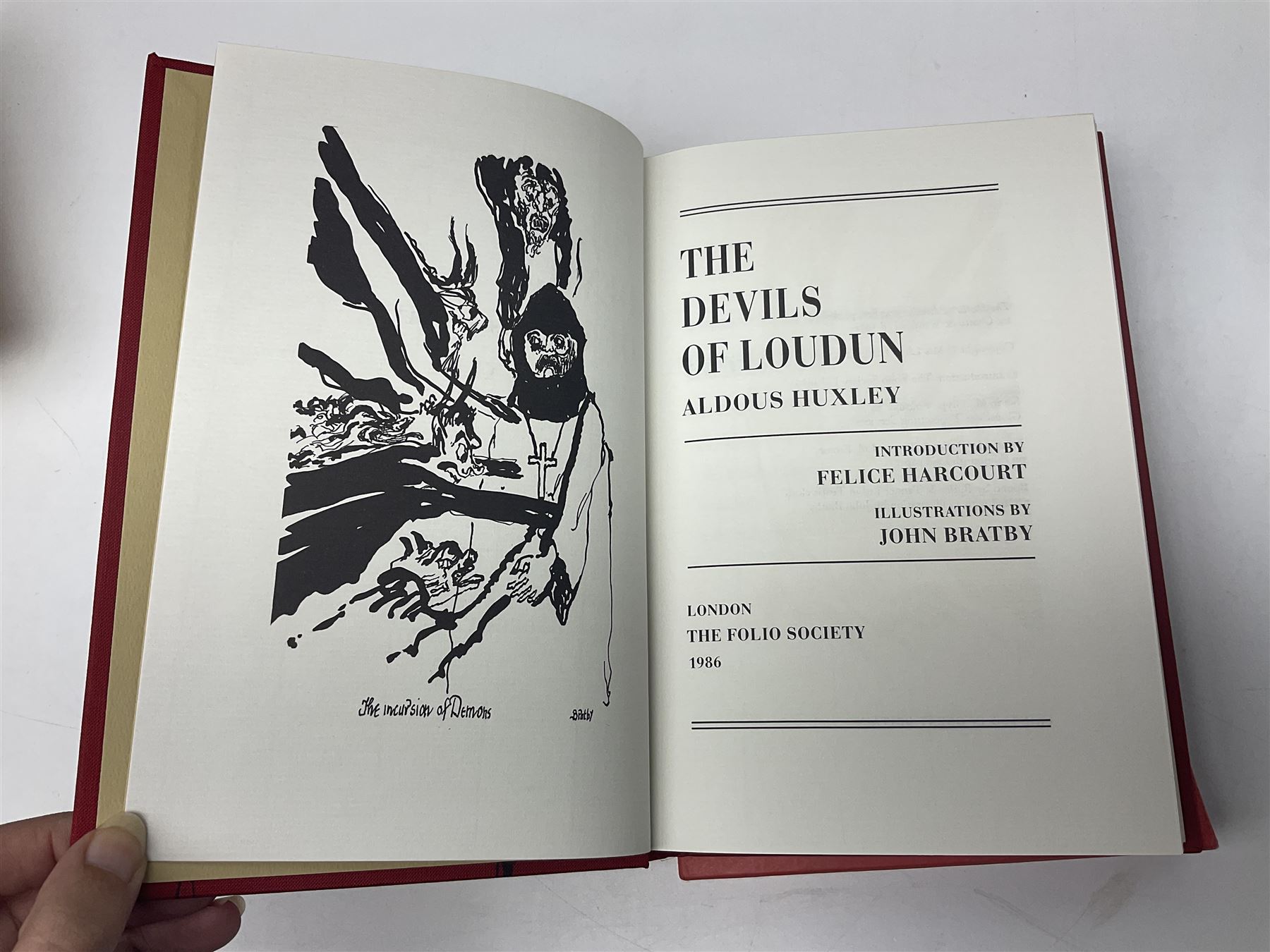 Folio Society - twenty-one volumes including Columbus on Himself, St Joan of Arc, The Devils of Loudun, The Rise and Fall of Athens, etc  