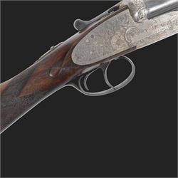 Garbi Black Sabel De Luxe, 12 bore double trigger sidelock ejector, side by side double barrel shotgun with 69cm (27