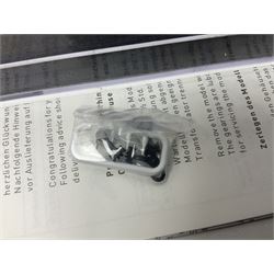 Hobbytrain 'N' gauge - three locomotives - H2970 Vectron Ep.VI CargoServ; H14902 Strassenbahn Duwag M6 Muhlheim/Ruhr; and H14903 Strassenbahn Duwag M6 Nurnberg; all boxed (3)