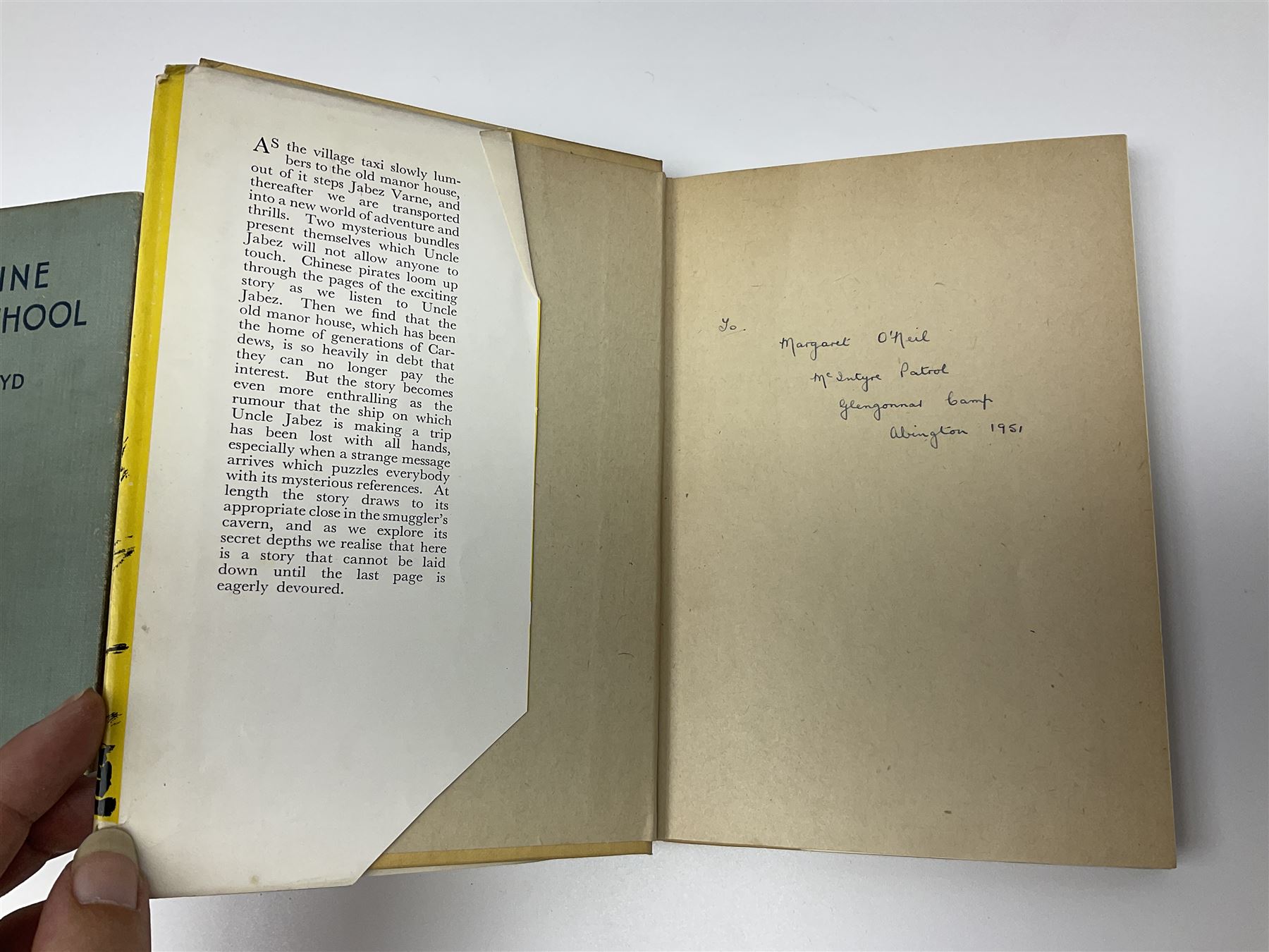 Young England An Illustrated Annual 1918; three children's books by Joanna Lloyd; Pettman Grace: Missing The Tide. 1949; and five other children's books; some with dustjackets (10)