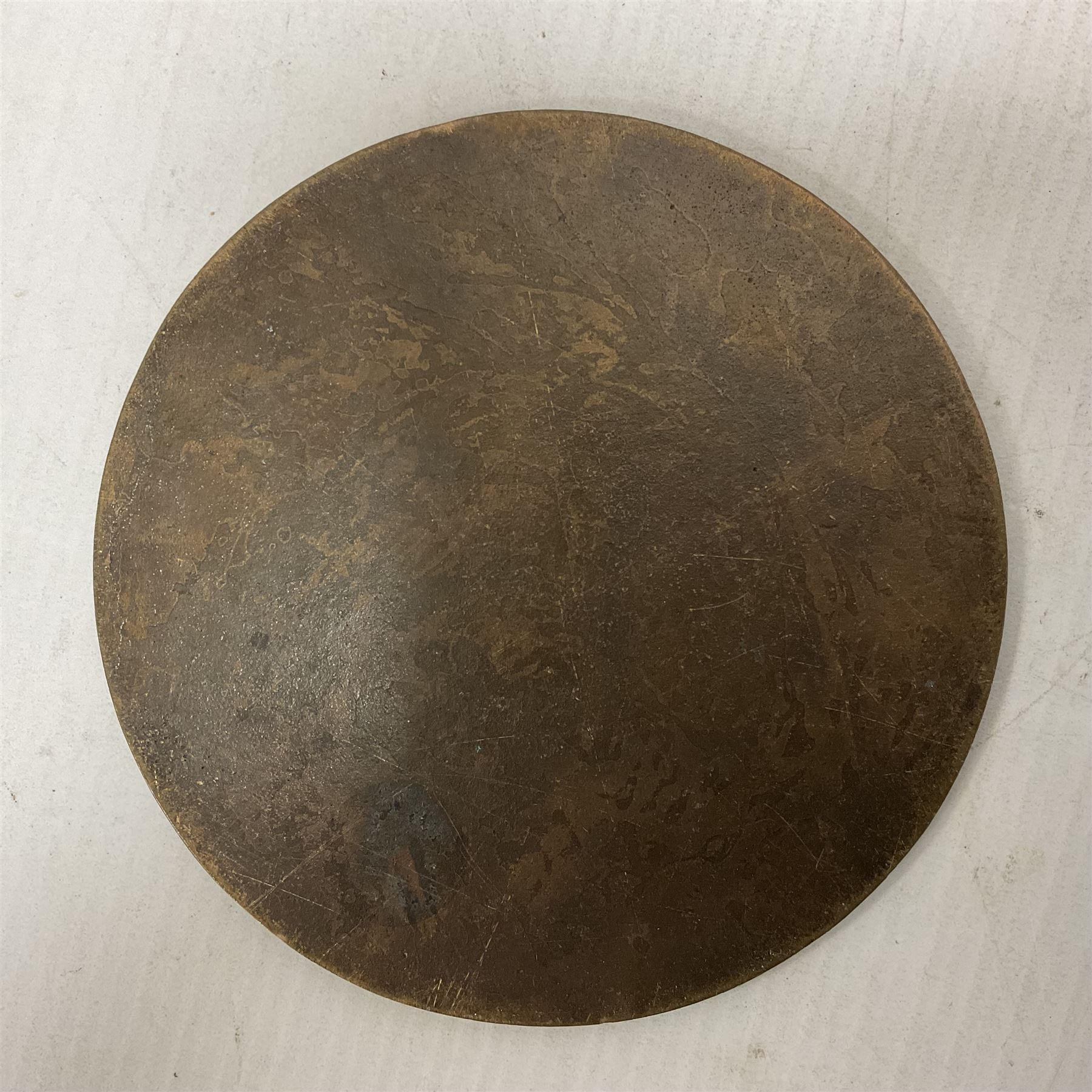 WWI bronze death plaque for Alfred Bernard Walsh