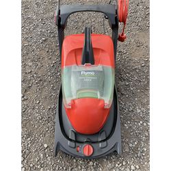 Mower with electric strimmer and macallister hand push cylinder lawnmower. - THIS LOT IS TO BE COLLECTED BY APPOINTMENT FROM DUGGLEBY STORAGE, GREAT HILL, EASTFIELD, SCARBOROUGH, YO11 3TX