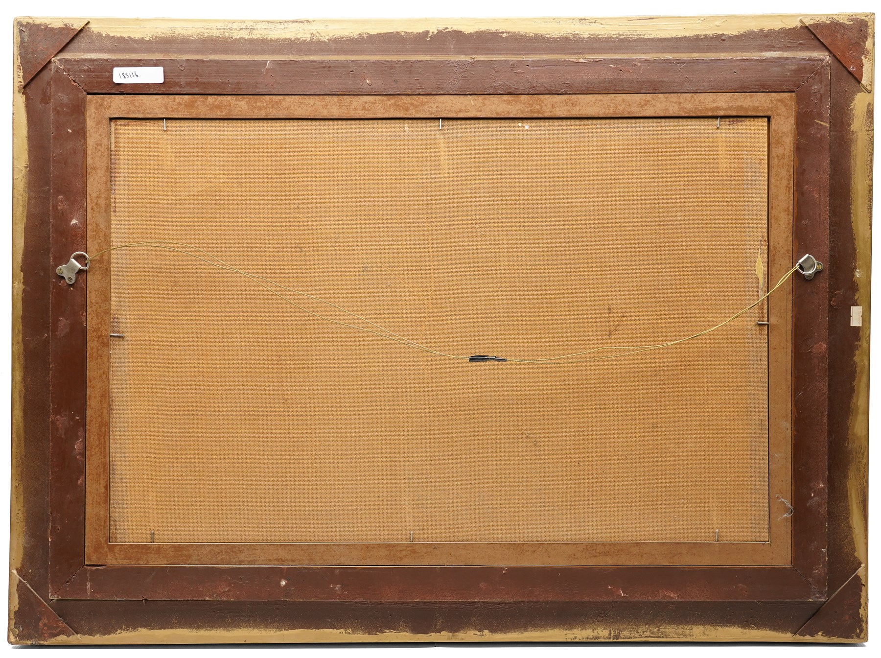 English School (20th century): The Whaling Bark 'Kathleen', oil on board signed below the frame 44cm x 69.5cm
Notes: The ship was sunk by a sperm whale in the South Atlantic in 1902.