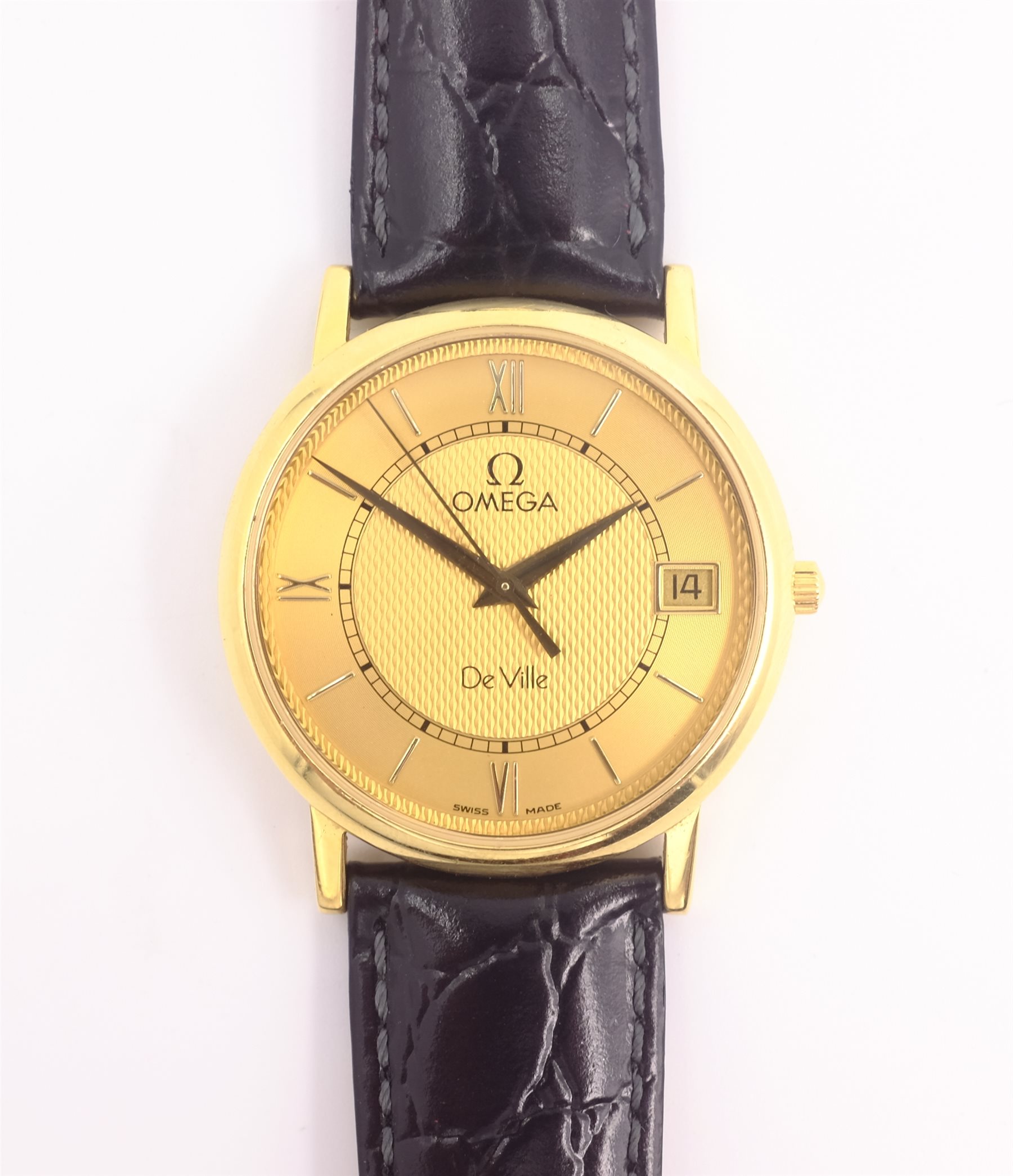 Omega De Ville 18ct gold wristwatch 