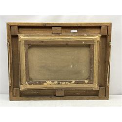 Cyril Tempest (Yorkshire late 19th century): Mast from Shipwreck and Beached Sailing Vessels, pair oils on canvas signed 40cm x 60cm (2)