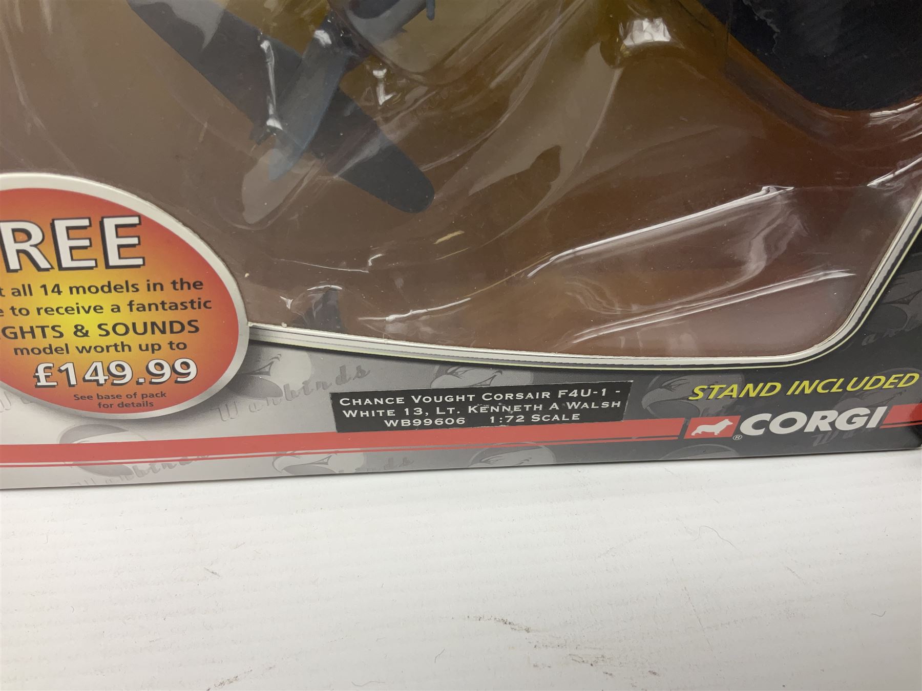 Corgi Aviation Archive Warbirds - seven series one and one series two, all boxed (8)