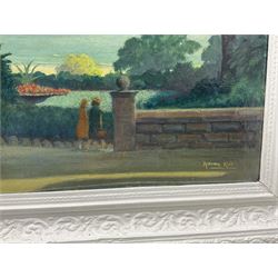 Arthur Kidd (British Mid-20th century): 'Scarborough', oil on canvas signed, titled verso 48cm x 65cm 