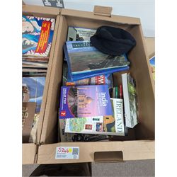 Books and magazines, including Radio One The Story of Pop, London Illustrated News Back to the Moon edition, Morris Minor reference books, etc 