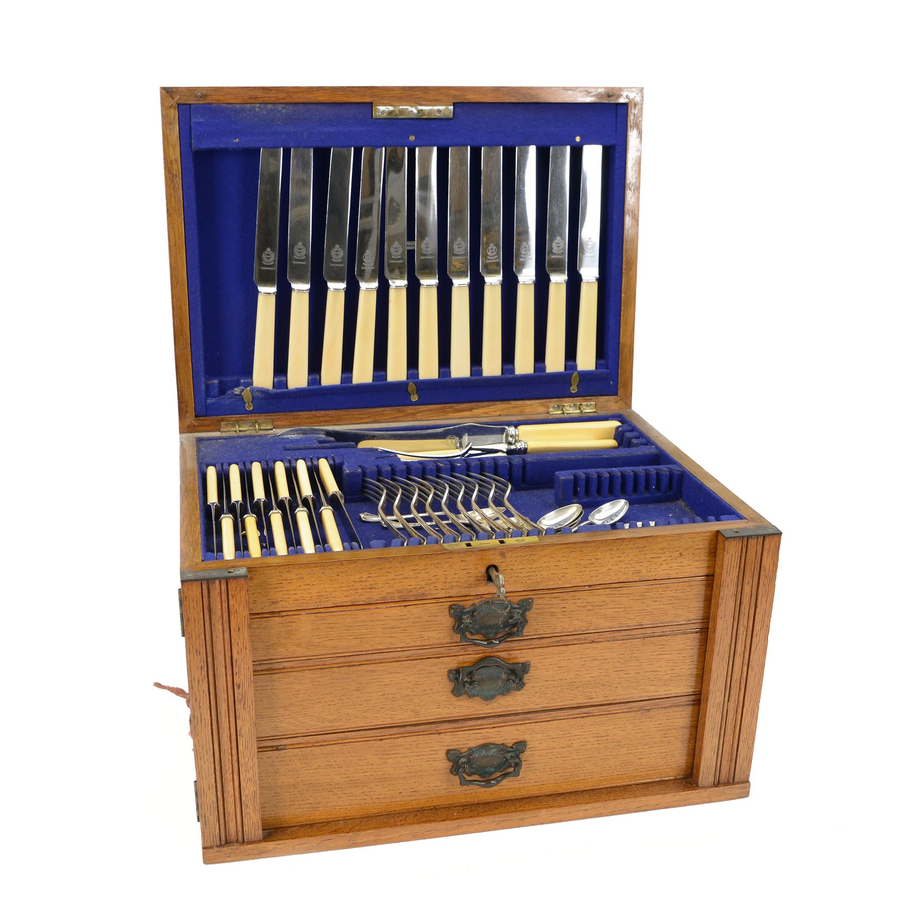 1920s silver part canteen of cutlery | Silver | 126012