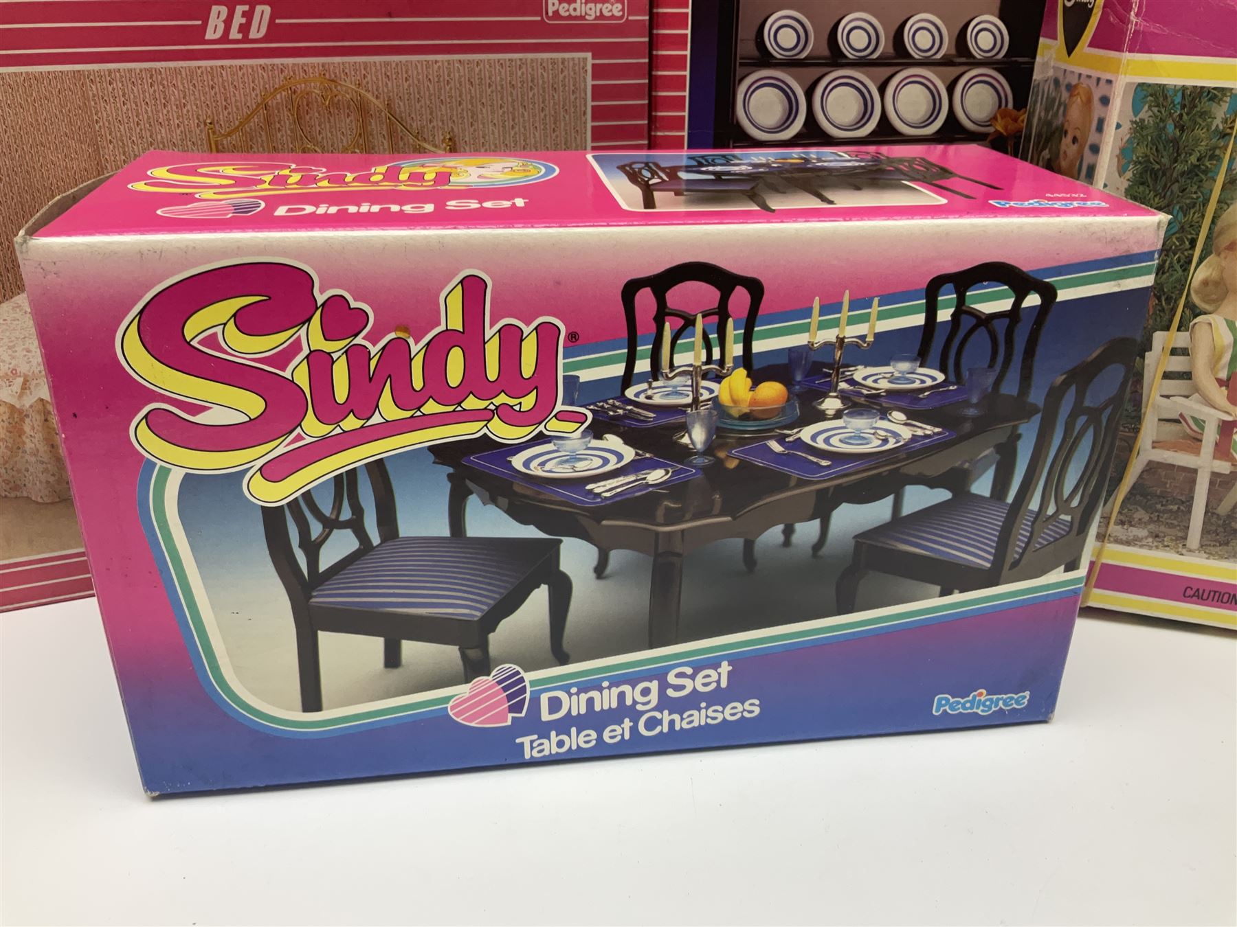 Sindy furniture and accessories comprising dining sui Toys