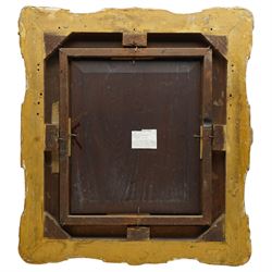 Circle of Sir George Hayter (British 1792-1871): 'Portrait of Vice Admiral Sir Francis Mason' in Naval Uniform, oil on panel unsigned, titled on label verso 38.5cm x 32cm
Notes: Vice Admiral Sir Francis Mason is depicted in full-dress naval uniform, bearing the star and sash of a Knight Commander of the Order of the Bath. A veteran of the Napoleonic Wars and lifelong Royal Navy officer, Mason served with distinction, rising to Vice Admiral and receiving one of Britain’s highest military honours.