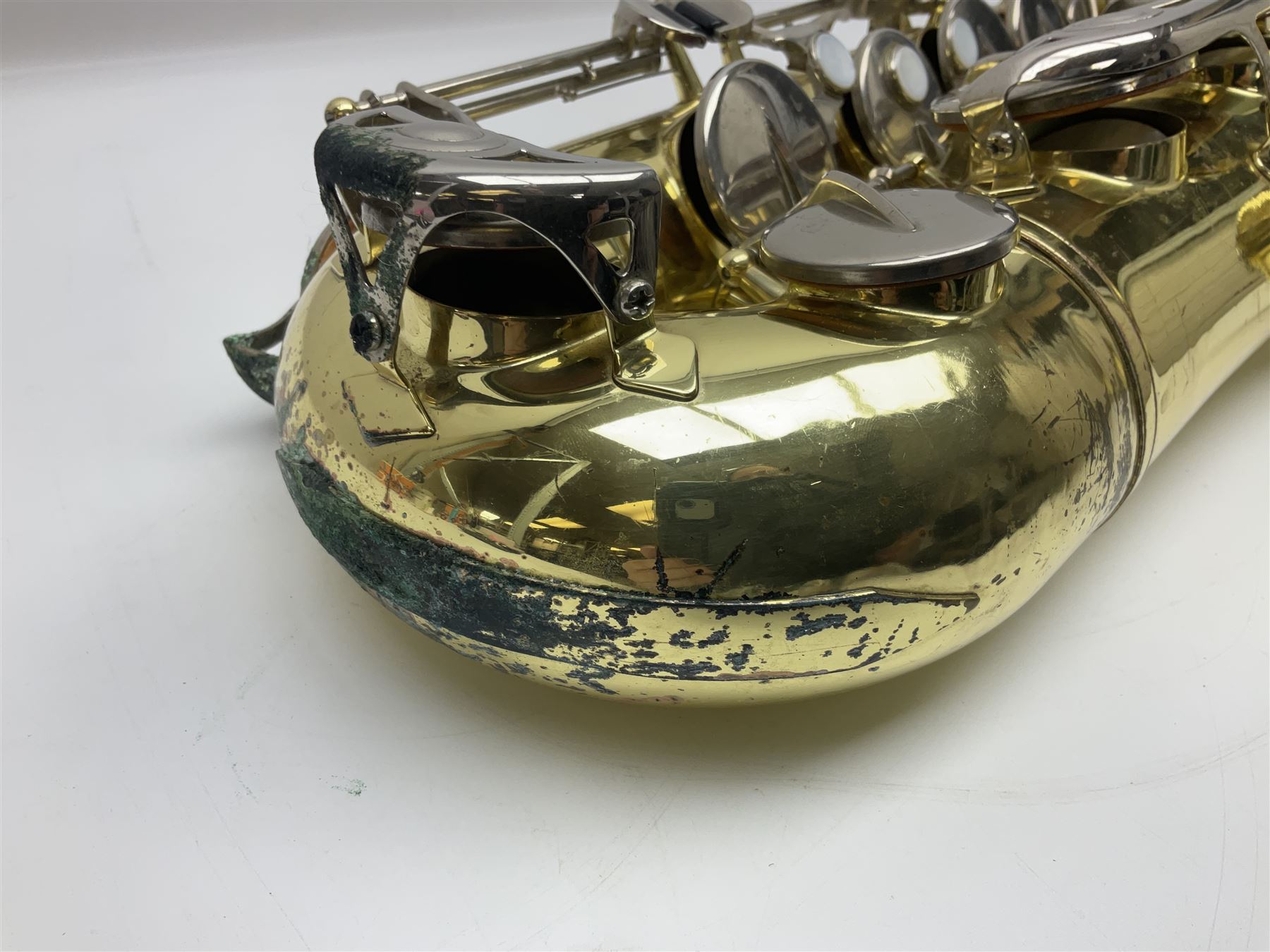 Yamaha YTS-23 tenor saxophone, serial no.021481; in fitted case with crook and accessories.