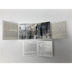 The Royal Mint United Kingdom 2012 ''Charles Dickens' silver proof piedfort two pound coin, cased with certificate