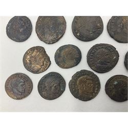Roman Imperial Coinage, Constantine the Great (AD 306-337) and Constantine II (AD 337-340), twenty assorted bronze folles (20)