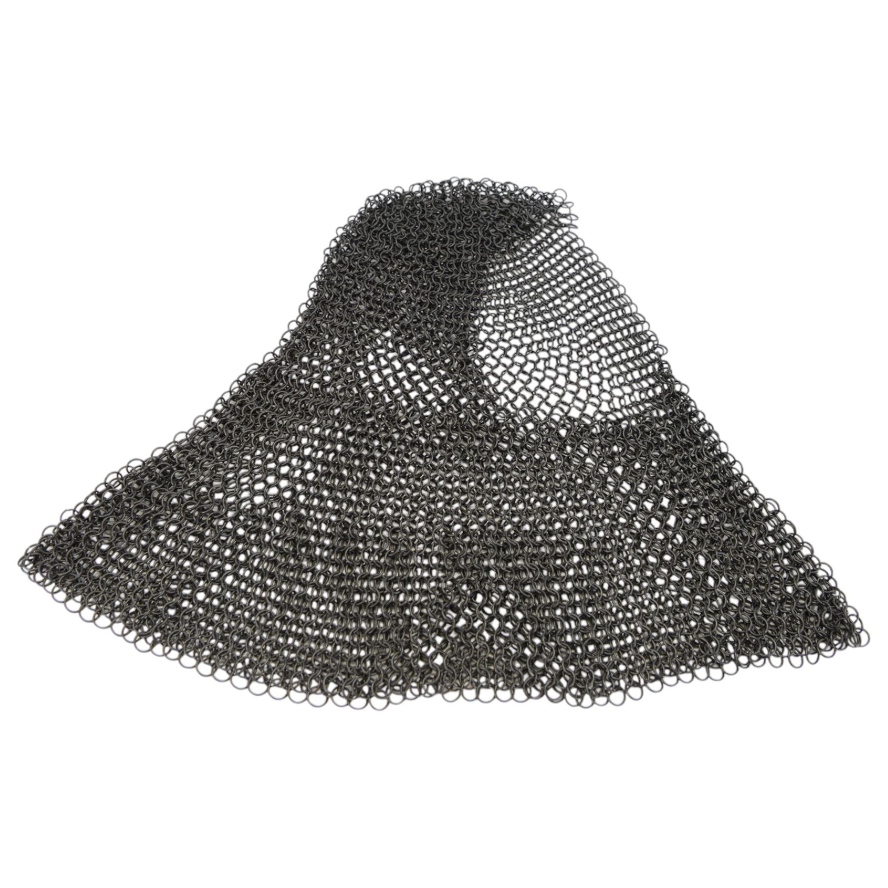 Selection of reenactment related items, including Archers sword, helmet and shield, with another helmet and chain mail 