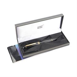 Montblanc Meisterstuck fountain pen, with 14ct gold nib, in case
