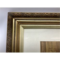 Samuel Cousins RA (British 1801-1887) after Sir Edwin Henry Landseer RA (British 1802-1873): 'Bolton Abbey in the Olden Time', coloured mezzotint 44cm x 56cm