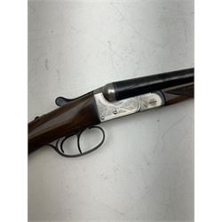 SHOTGUN CERTIFICATE REQUIRED - Ugartechea retailed by Parker-Hale Spanish 12-bore double boxlock ejector side-by-side double barrel shotgun with 71cm(28