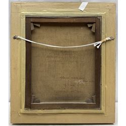 George Blackie Sticks (British 1843-1900): 'Glencoe - Near the Bridge of Three Waters', oil on canvas, signed titled and dated '83 verso 44cm x 36cm