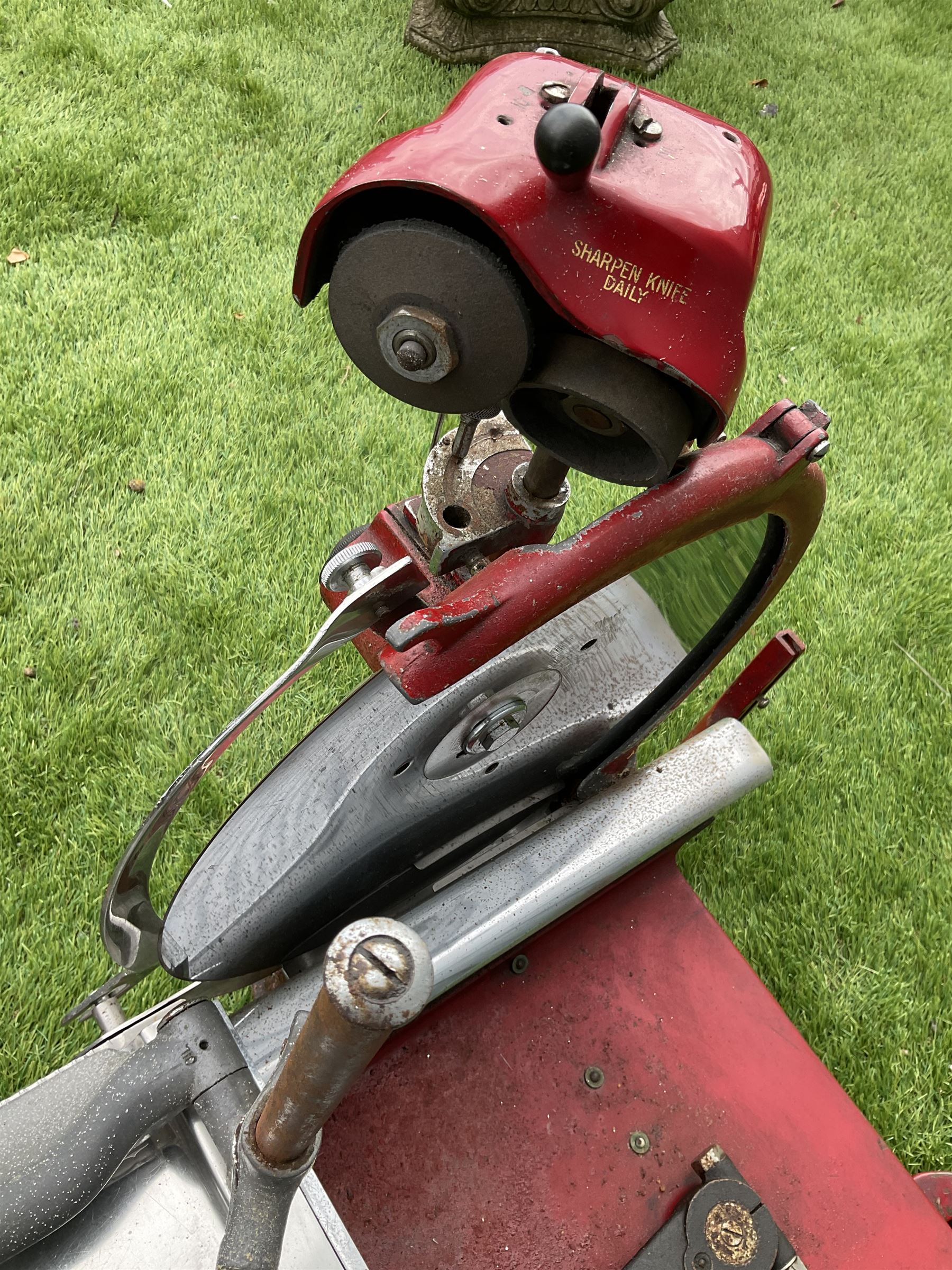 Berkel Model 22 flywheel meat slicer - THIS LOT IS TO BE COLLECTED BY APPOINTMENT FROM DUGGLEBY STORAGE, GREAT HILL, EASTFIELD, SCARBOROUGH, YO11 3TX